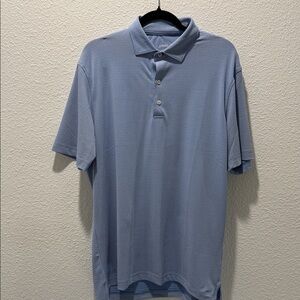 johnnie-O Light Blue Polo Shirt